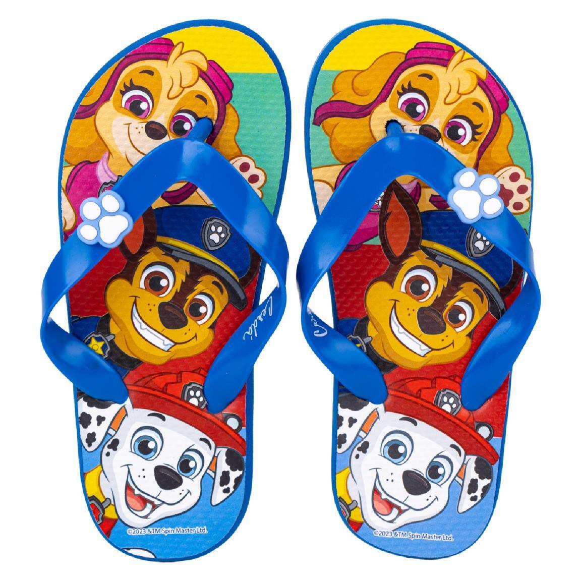 Infradito Premium Paw Patrol BLU - T24/25 | BAMBINO CERDà