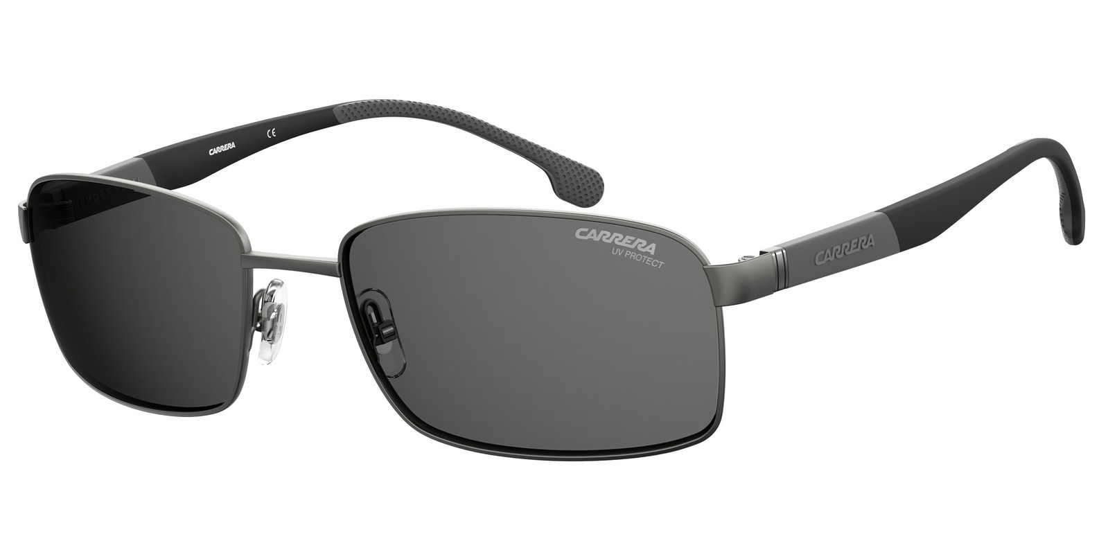 Occhiali da Sole Carrera 8037/S R80 MATTE  RUTHENIUM 58/18/140 Uomo