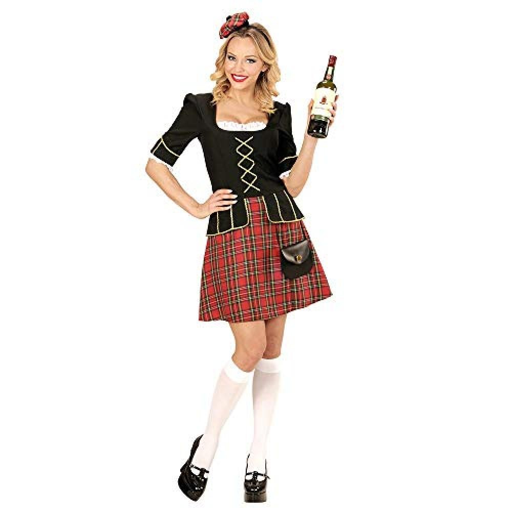 Scotswoman (Dress - Kilt Purse - Mini Hat) - (M) - NUOVO