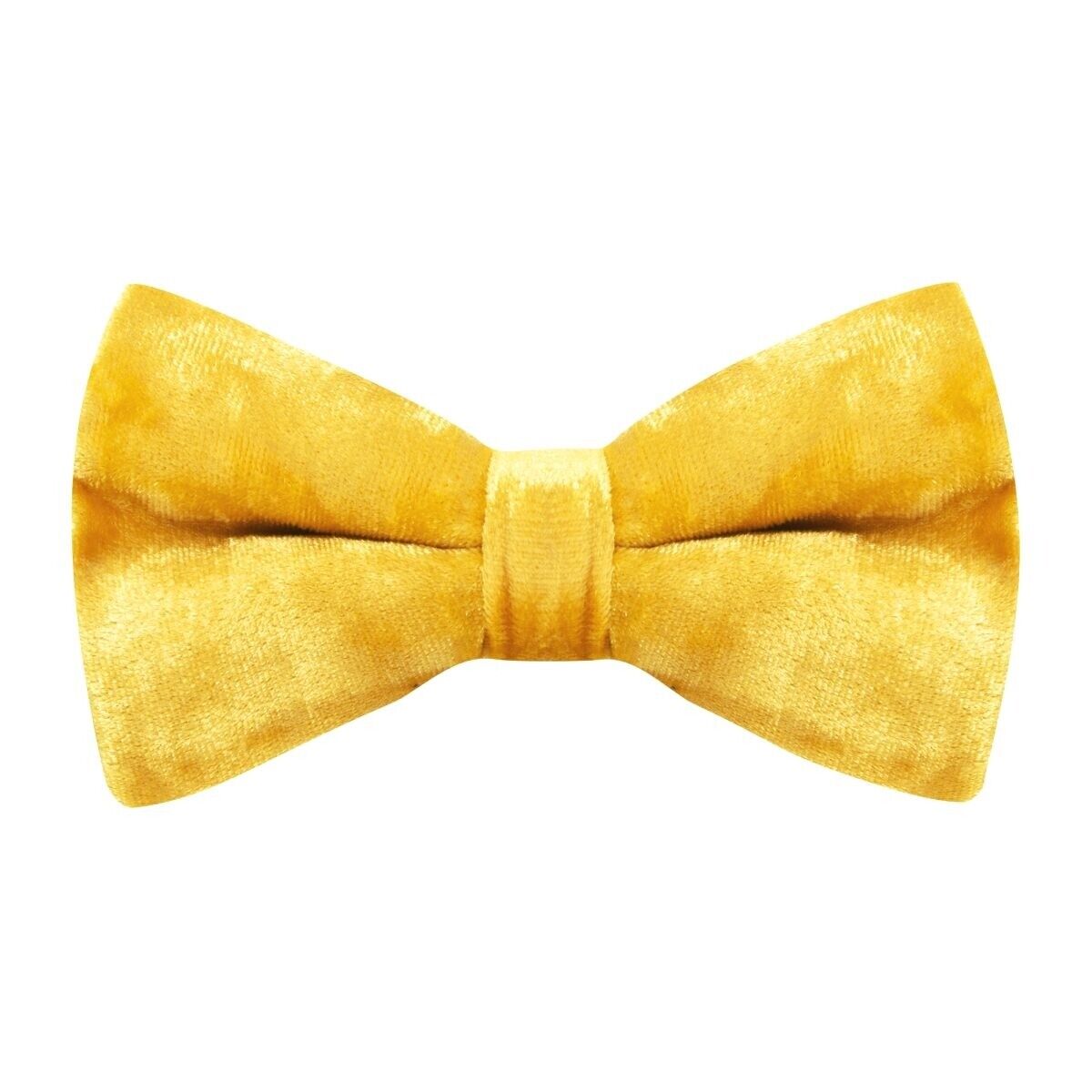 Lusso Oro Velluto Riccio Fiocco Cravatta