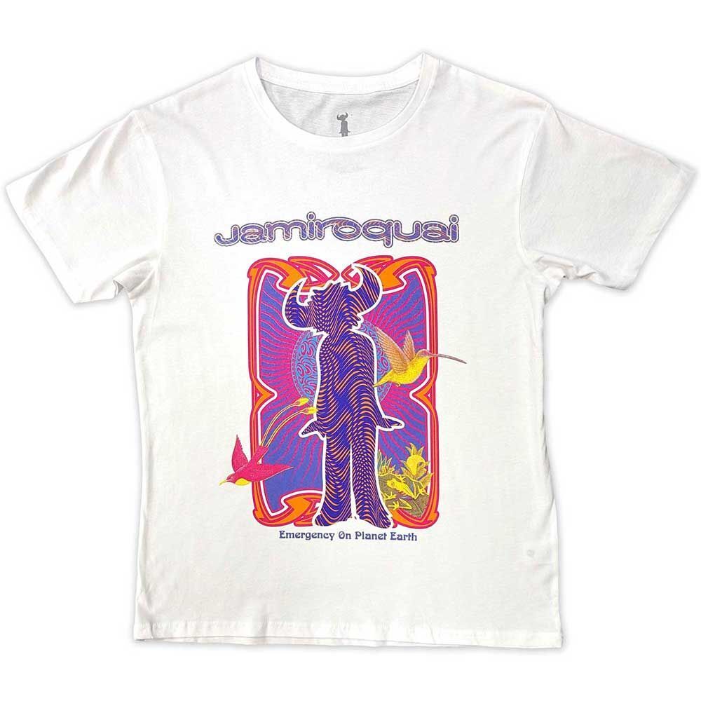 Abbigliamento Jamiroquai: Rock Off - Emergency (T-Shirt Unisex Tg. L)