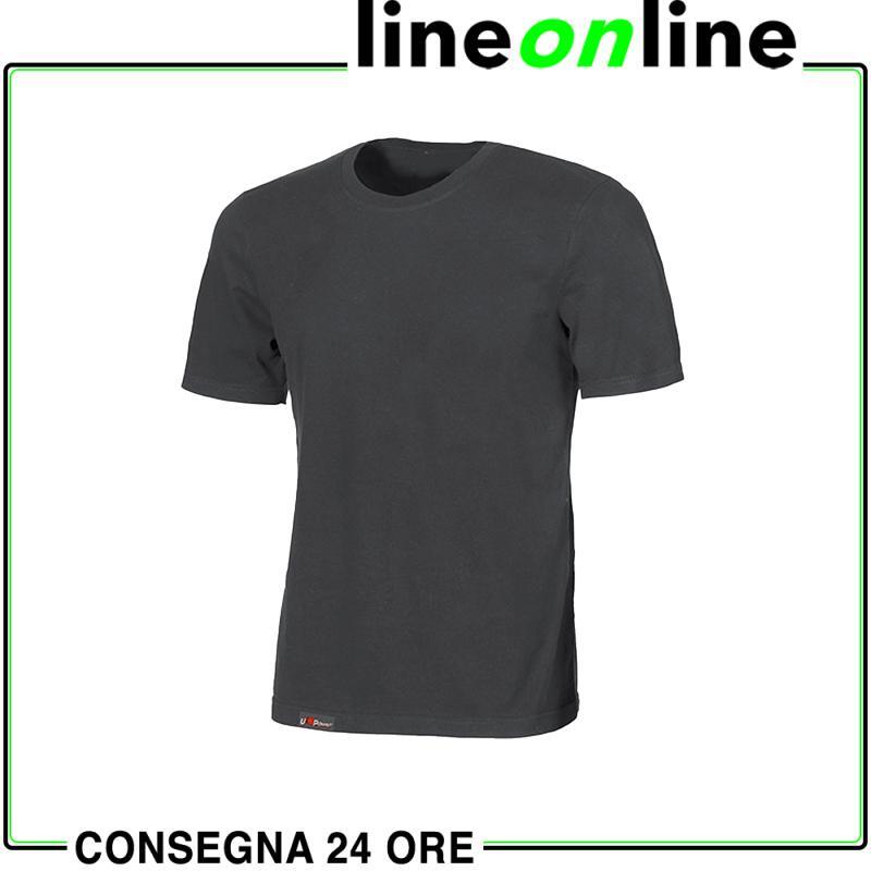 T-shirt da lavoro U-Power Linear-Grigio-XL