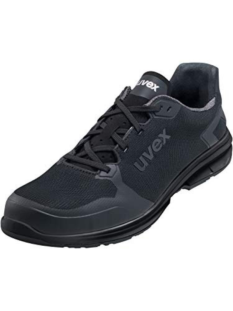 (TG. 43 EU) UVEX 1 Sport Scarpa Bassa S1 P W11 Unisex-Adulto, Nero, 43 EU - NUOV