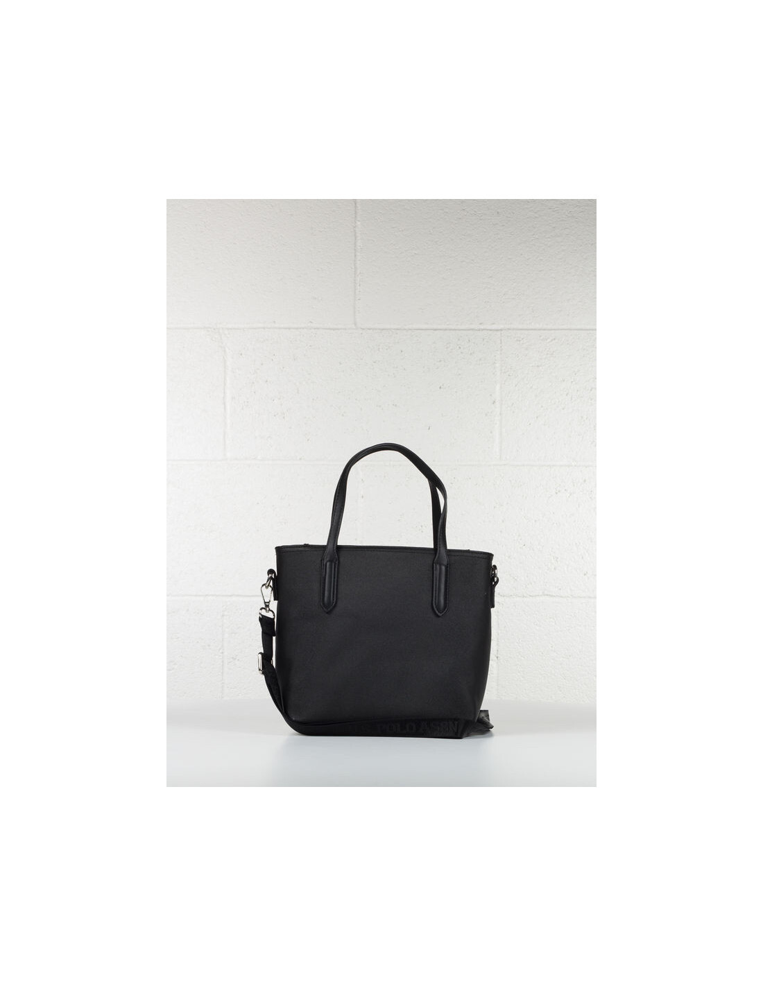 U.S POLO PORTSMOUTH S SHOPPER BAG NERO