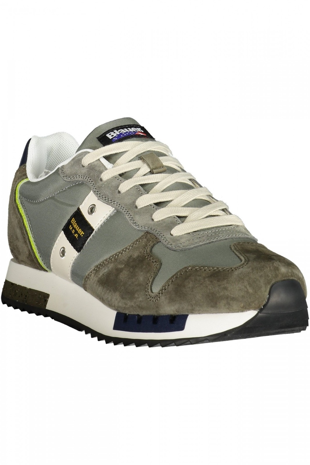 Blauer Calzature Uomo Sneakers Calzatura sportiva Verde 40 Con Secondo Laccio A