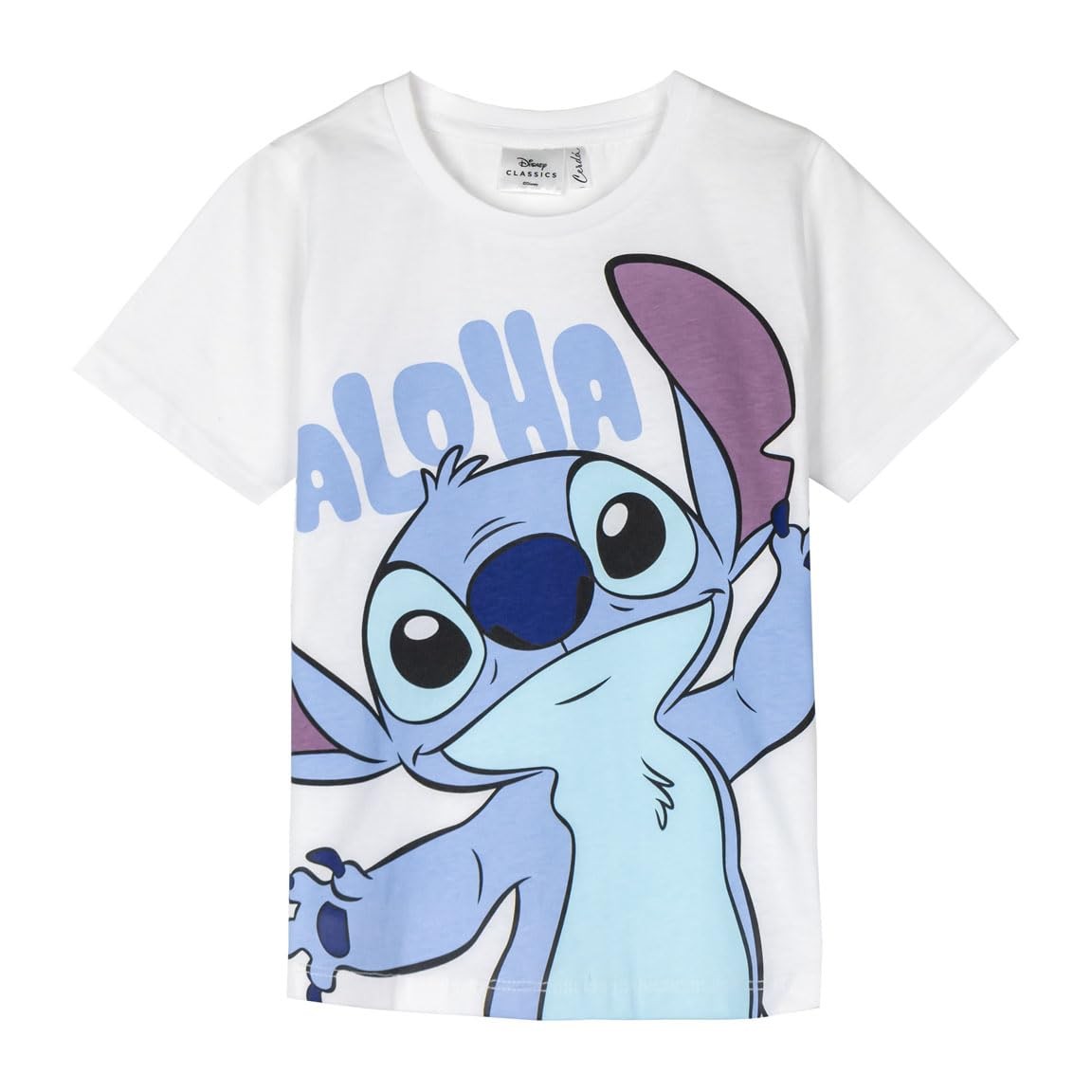 CERDÁ LIFE'S LITTLE MOMENTS Girl's Stitch Kids T-Shirt Undershirt 12 Years White