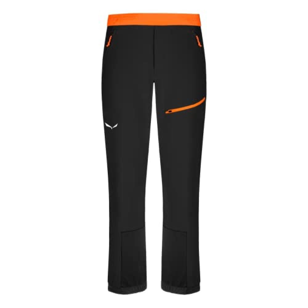 (TG. S) SALEWA Sella Dst M Light Pants Pantalone, Nero, S Uomo - NUOVO