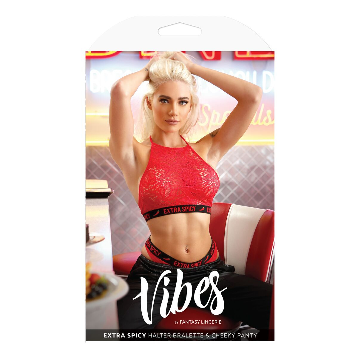 Set di Lingerie Fantasy Lingerie Rosso [M/L]