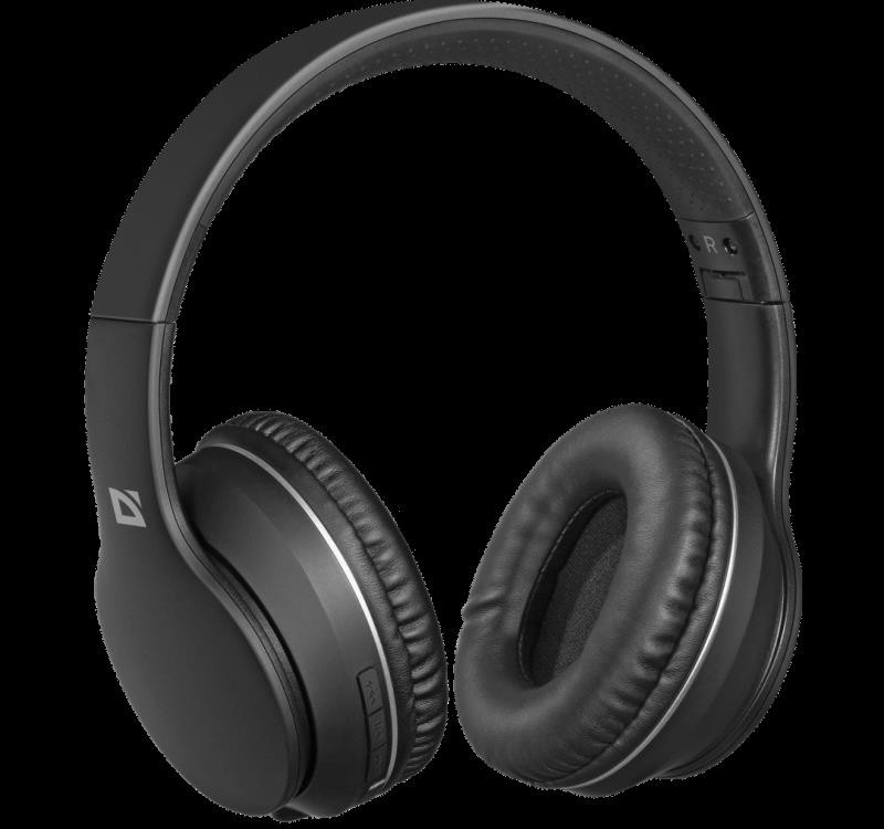 defender BLUETOOTH HEADPHONES FREEMOTION B580 BLACK Audio Kopfhörer black 63580