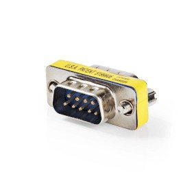 NDS Adattatore seriale  Adattatore  Maschio D-SUB a 9 pin  Maschio D-SUB a 9 pin
