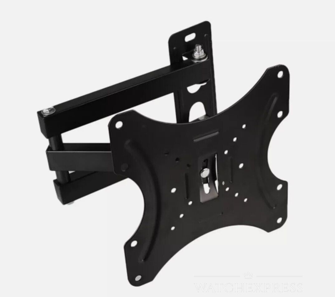 STAFFA Braccio Regolabile Salvaspazio  Acciaio 14"-42" Girevole Snodi Multipli