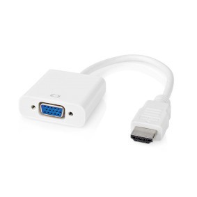 NDS 0,20 METRI Cavo HDMI  Connettore HDMI   VGA Femmina 15p  1080p  Placcato nic