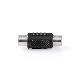 NDS Adattatore audio mono  RCA Female  RCA Female  Placcato nickel  Dritta  ABS