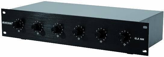 Omnitronic ELA 6M-Zonen LS-Regler 30W sw (80711324)