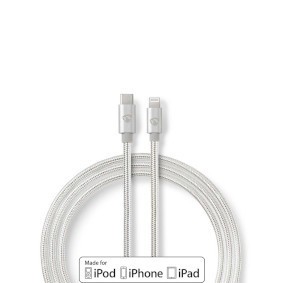 NDS 1 METRO Lightning Cavo  USB 2.0  Connettore Apple Lightning a 8 pin  USB-C M