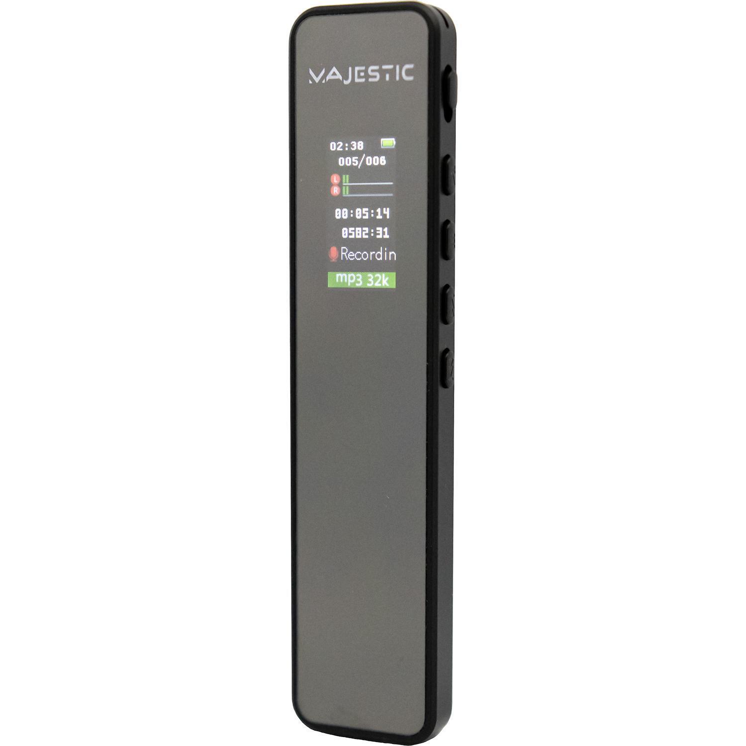 Registratore vocale Majestic VR38 colore nero