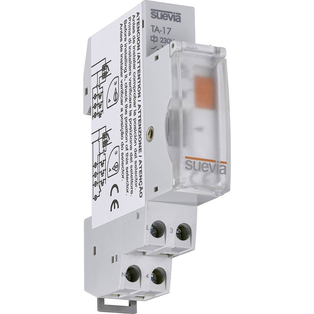 Suevia SU063031 Relè temporizzatore luci scale Guida DIN 230 V