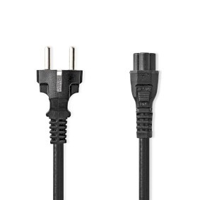 NDS 5 METRI Cavo di alimentazione  Spina Standard Tedesco  IEC-320-C5  Dritta  D