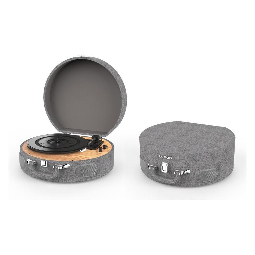 Lenco Giradischi a Cinghia 33/45/78 Giri Bluetooth Grigio serie LS LS66GYG