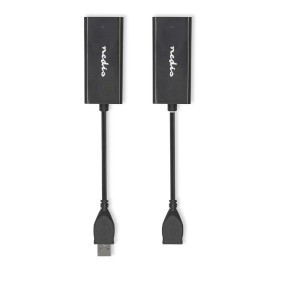 NDS USB Extender  USB 2.0  1x USB-A maschio  1x RJ45 Female  1x USB-A femmina  1