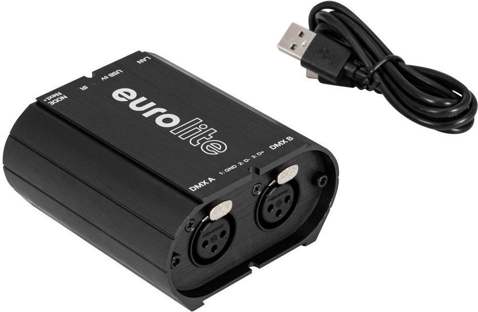 EUROLITE USB/LAN-DMX 2x512ch Interface (51860117)