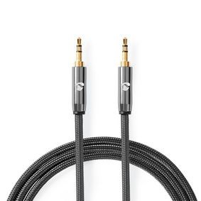 NDS 2 METRI Cavo audio stereo  3,5 mm maschio  3,5 mm maschio  Placcato oro    T
