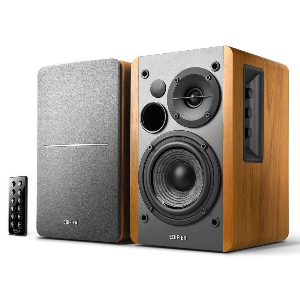 Edifier R1280DB Diffusori da Scaffale Azionati Via Bluetooth - Ingresso Ottico -