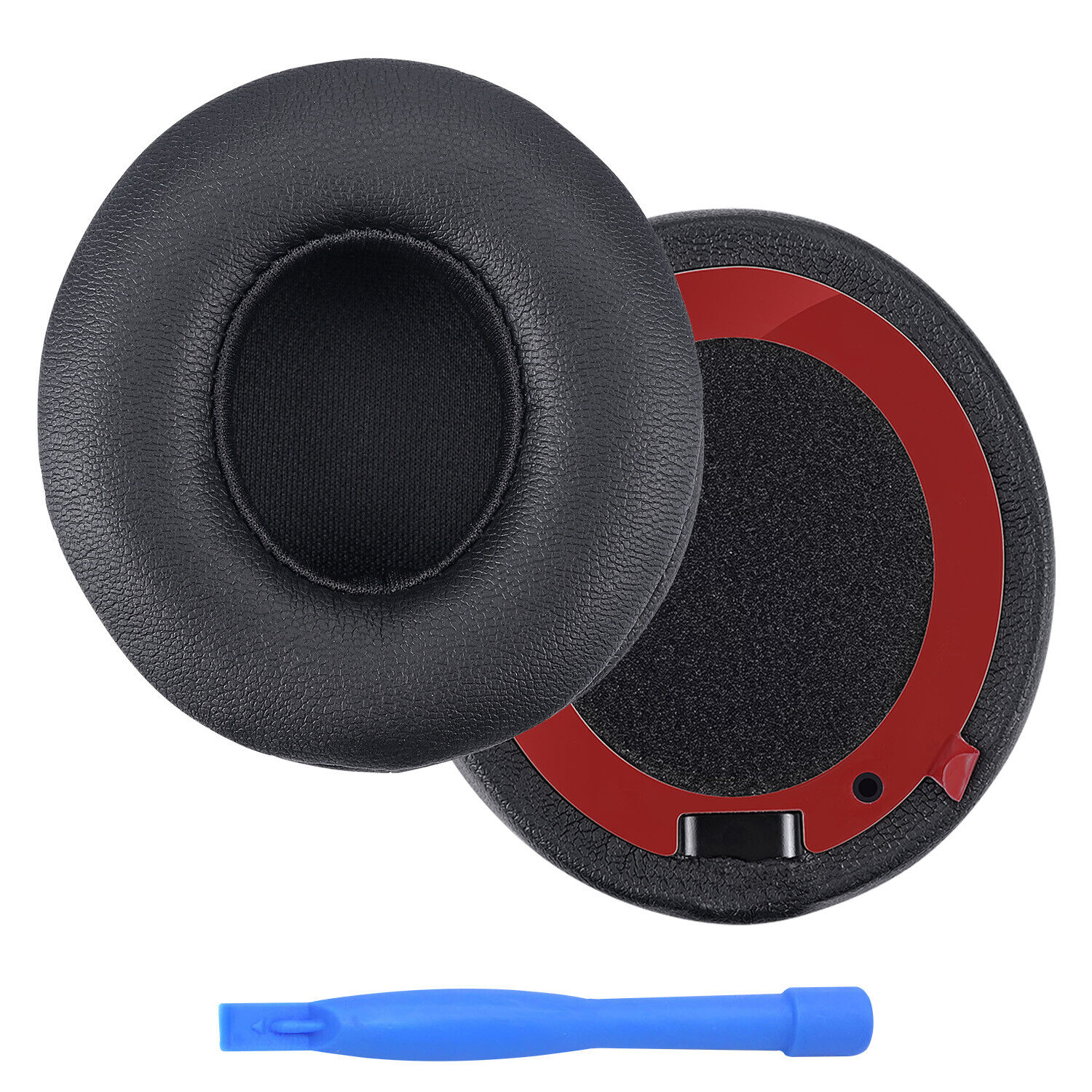 Cuscinetti Ricambio Beats Solo 4 Wireless - Memory Foam, Isolanti, Nero