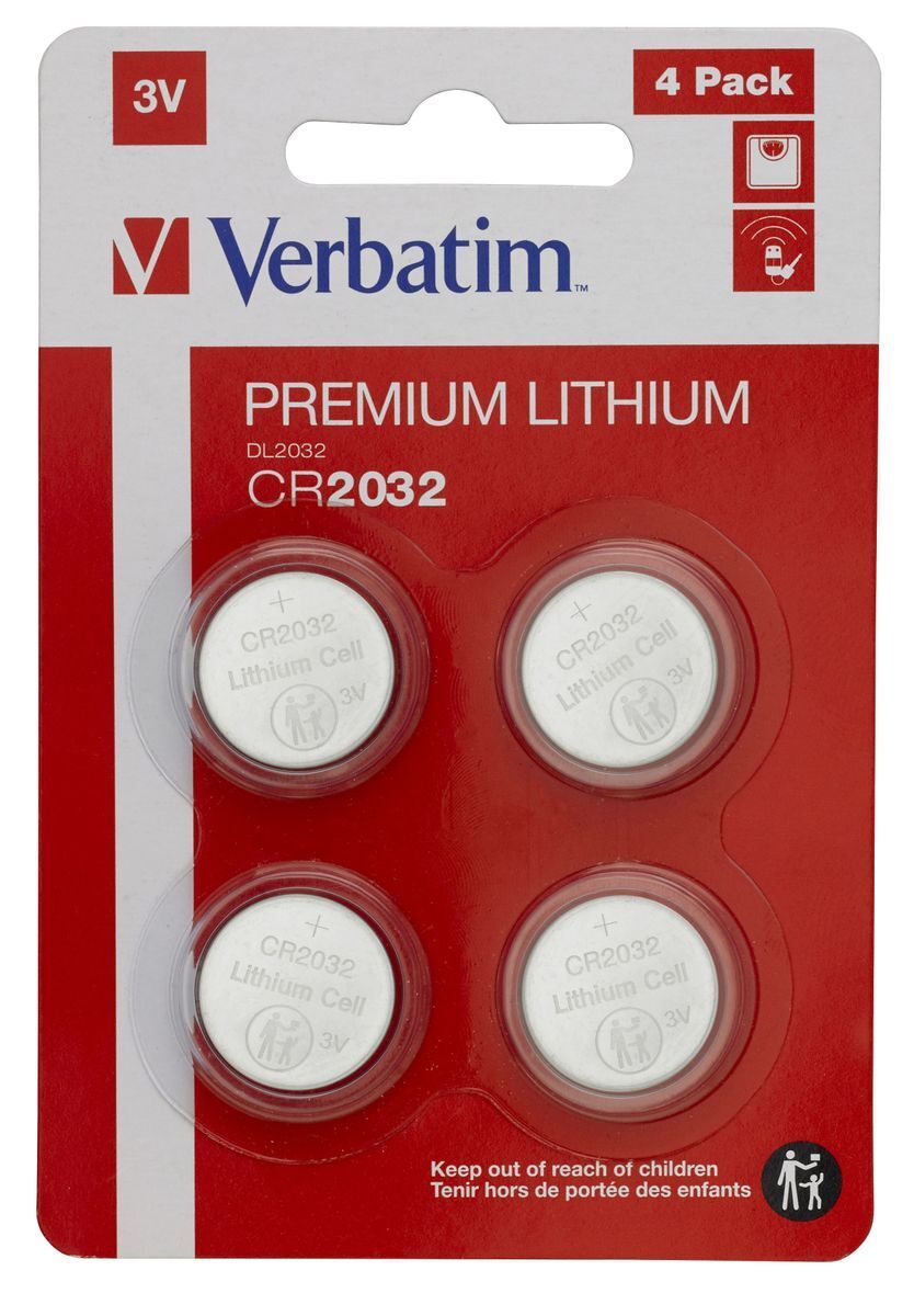 49533 Verbatim CR2032 Batteria monouso Litio