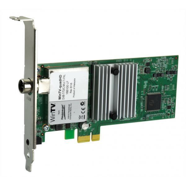 3161873 Hauppauge Hauppauge WinTV quadHD Interno DVB-C, DVB-T, DVB-T2 PCI Expres