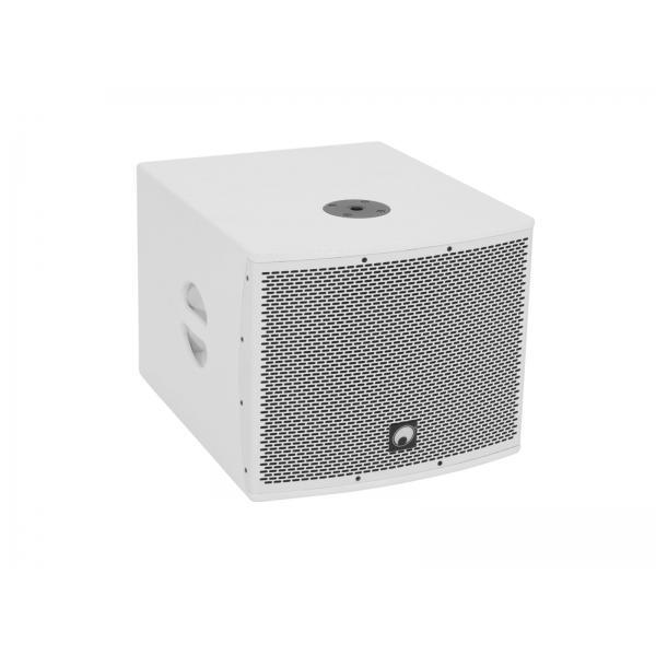 Omnitronic 11039051 subwoofers Bianco Subwoofer attivo 500 W