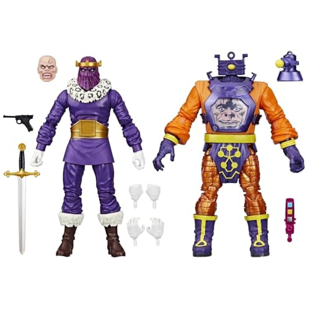 Marvel Hasbro Legend Series, Baron Zemo e Arnim Zola, Action Figure collezionabi