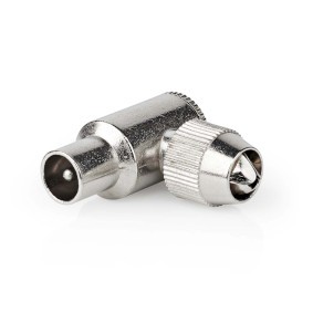 NDS 2PZ Connettore IEC (coassiale)  Angolari 90  Maschio  Placcato nickel  75 Oh