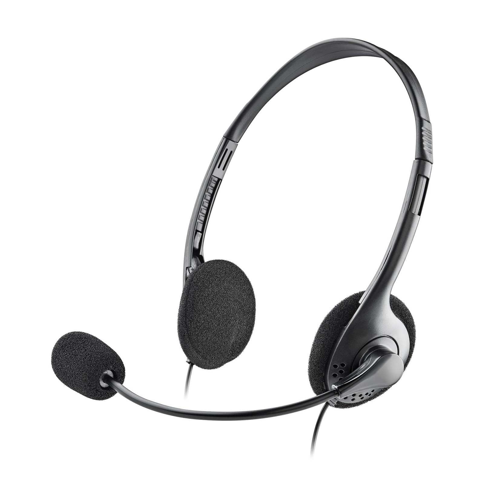 NGS MS103 MAX Wired Headphones, Wired Computer Headphones, Headphones with Micro