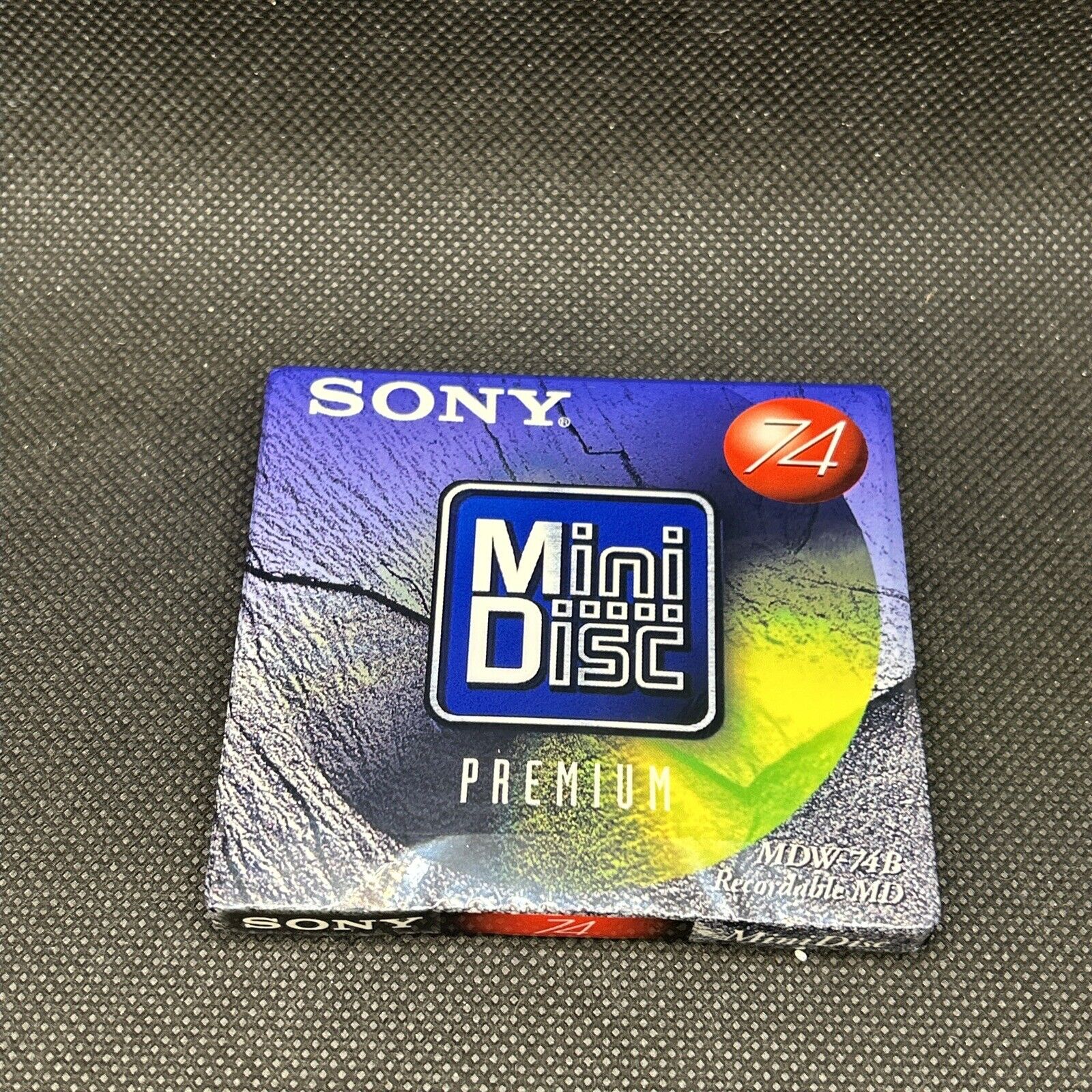 Sony Minidisc MDW-74B Premium / 74 MIN Recordable Audio Music MD-R74 NEW