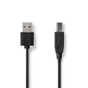NDS 3 METRI Cavo USB  USB 2.0  USB-A Maschio  USB-B maschio  480 Mbps  Placcato