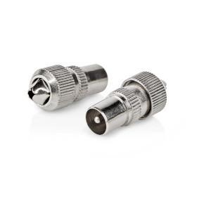 NDS 2PZ Connettore IEC (coassiale)  Dritta  Maschio  Placcato nickel  75 Ohm  A