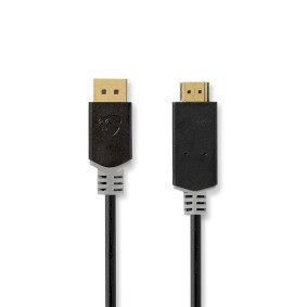NDS 2 METRI Cavo Displayport  DisplayPort maschio  Connettore HDMI   4K@30Hz  Pl