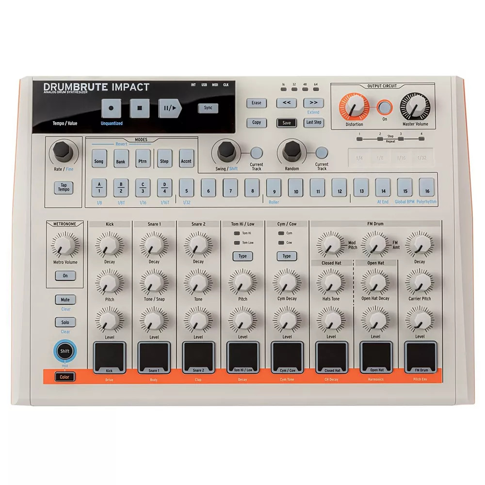 ARTURIA DRUMBRUTE IMPACT 1984 drum machine analogica 10 voci limited edition