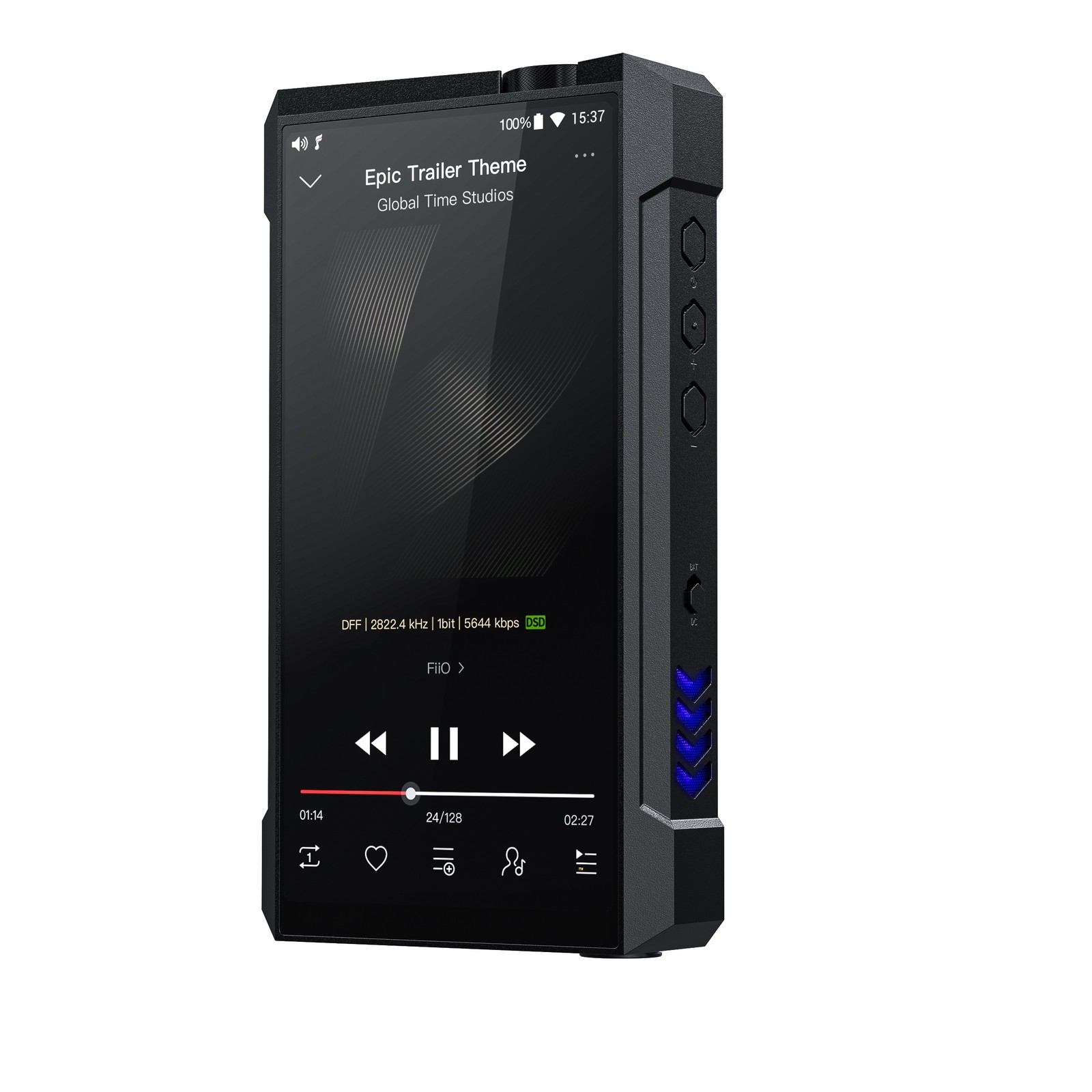 FIIO M17 Lettore Musicale Alta Risoluzione Smart Top di Gamma Bilanciato