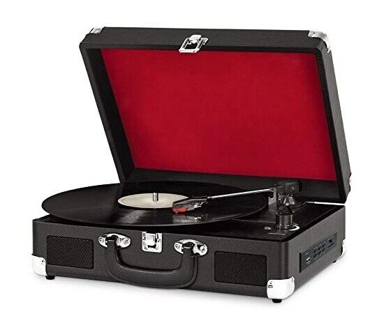 MAJESTIC TT 43BT GIRADISCHI USB SD AX BLUETOOTH PORTATILE VINTAGE 33-45-78 GIRI