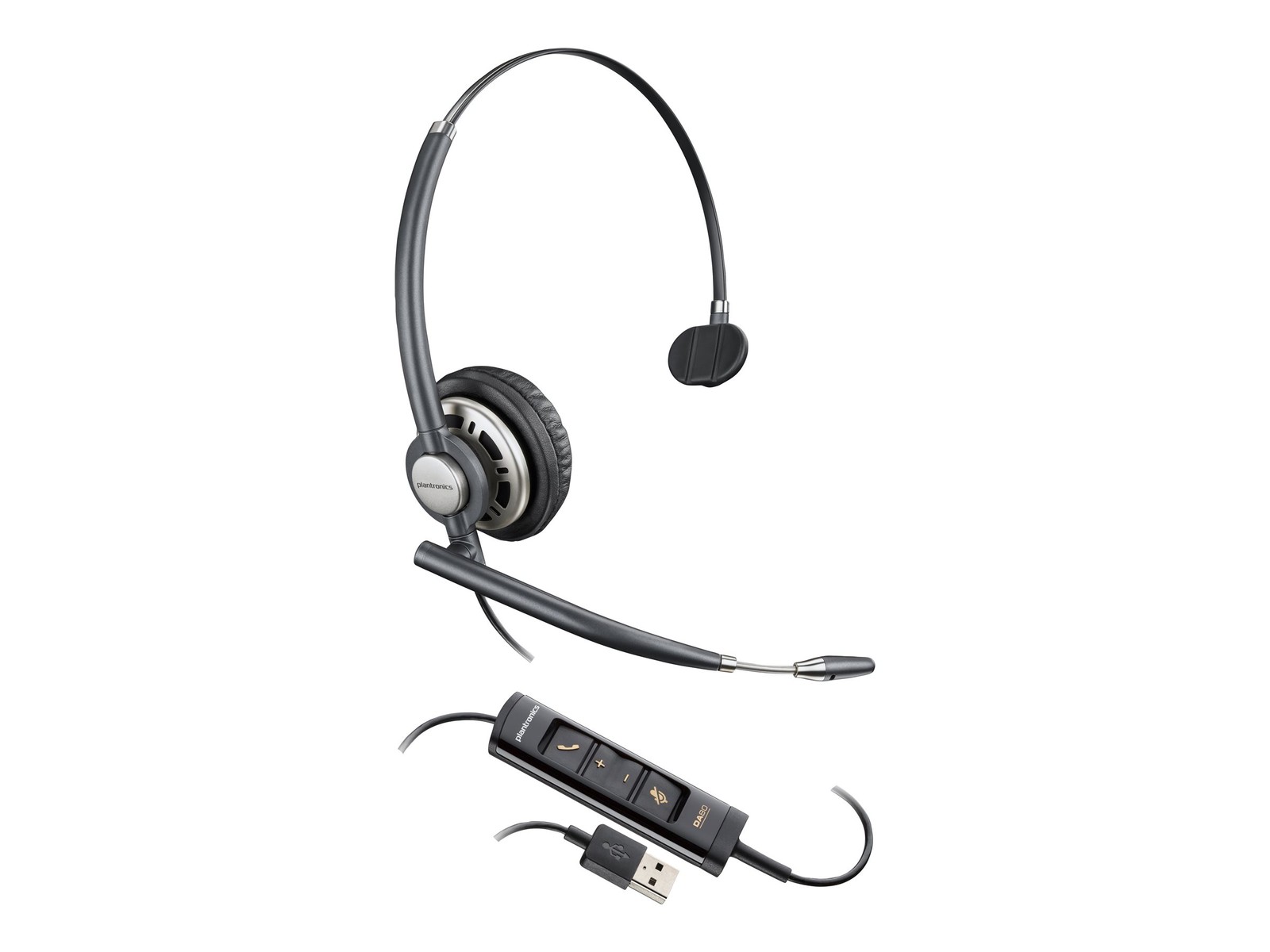 HP POLY Cuffie monoaurali EncorePro 715 USB-A TAA Cablato Musica e 783N5AA