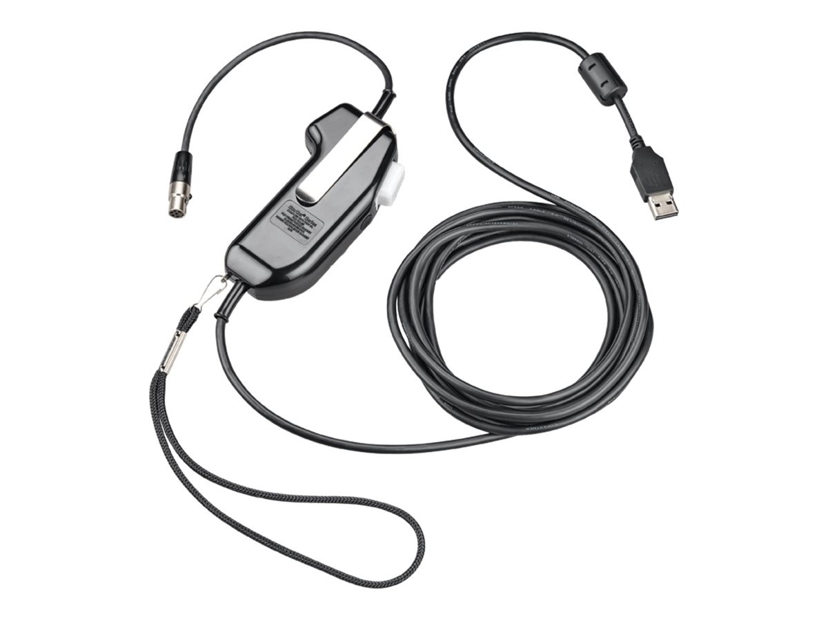 HP Poly SHS 2371-11 PTT Push-to-Talk -Headset-Adapter Audio Stereo 8K718AA#AC3