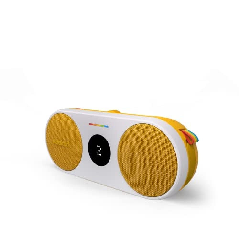 Polaroid P2 Music Player (Yellow) - Powerful Portable Wireless Bluetooth Speaker