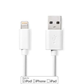 NDS 3 METRI Lightning Cavo  USB 2.0  Connettore Apple Lightning a 8 pin  USB-A M