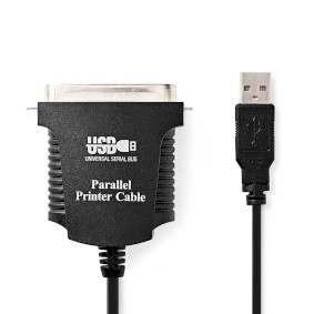 NDS 2 METRI Cavo parallelo  USB-A Maschio  Centronics 36 pin maschio  Placcato n