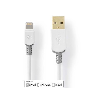 NDS 3 METRI Lightning Cavo  USB 2.0  Connettore Apple Lightning a 8 pin  USB-A M
