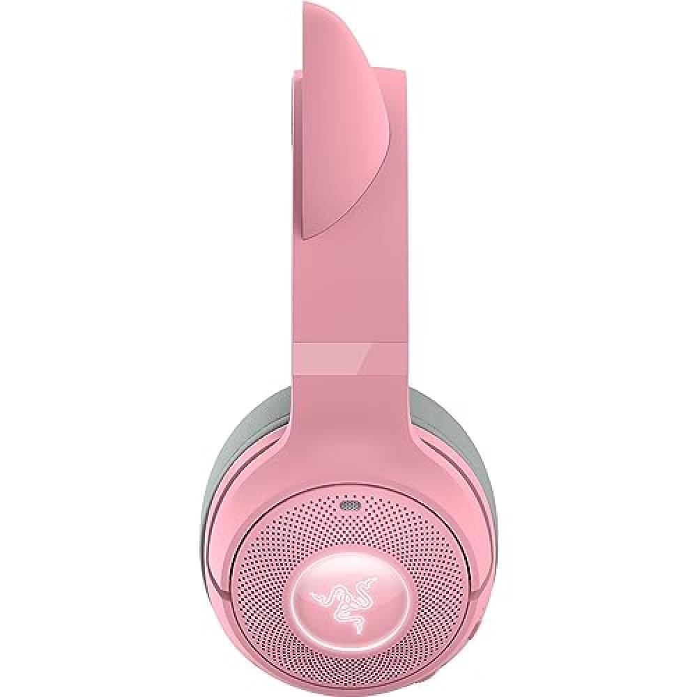 (TG. taglia unica) Razer Kraken Kitty V2 BT - Cuffie RGB wireless Bluetooth con