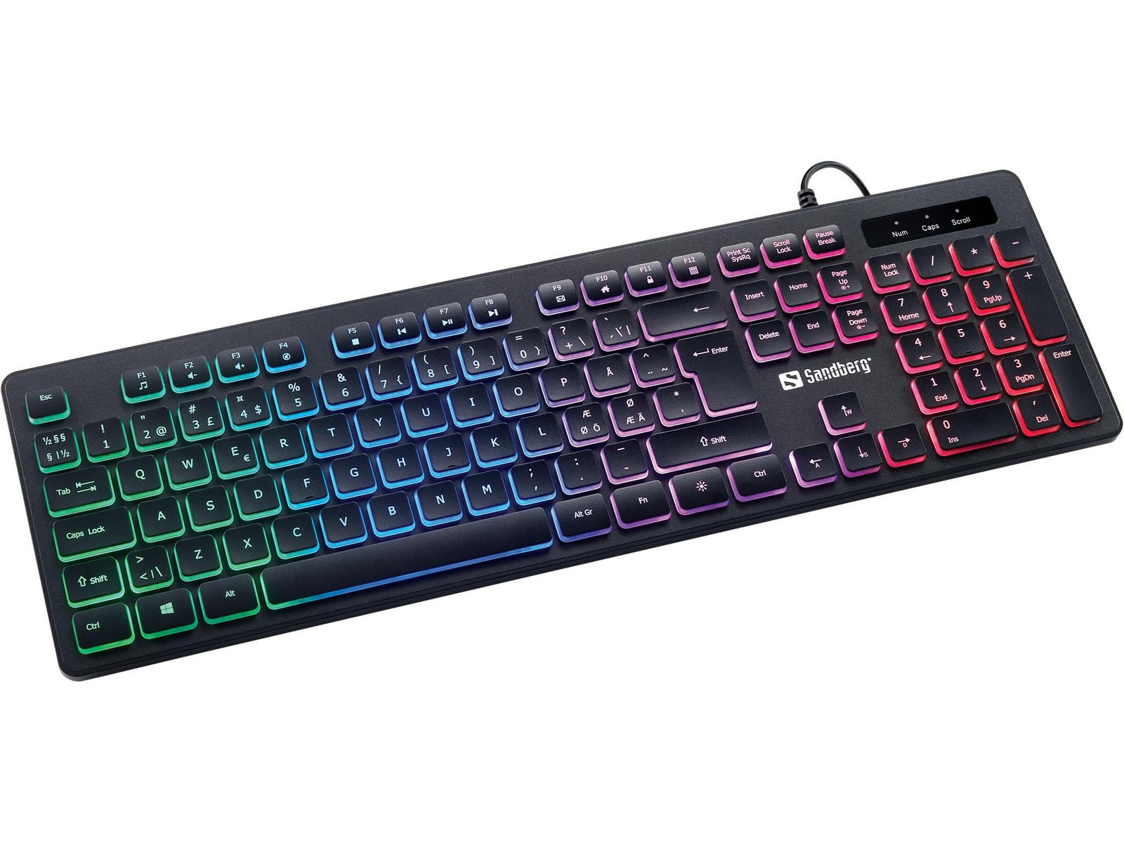 Gamer Keyboard Stealth Nordic