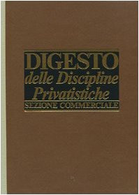 9788859801894 Digesto. Discipline privatistiche. Sezione commerc...iornamento: 3